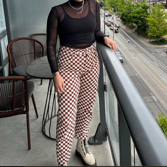 Checkered Jeans - Picture 5 of 5